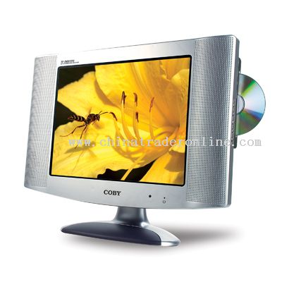 15 TFT LCD TV/MONITOR with SIDE LOADING DVD PLAYER